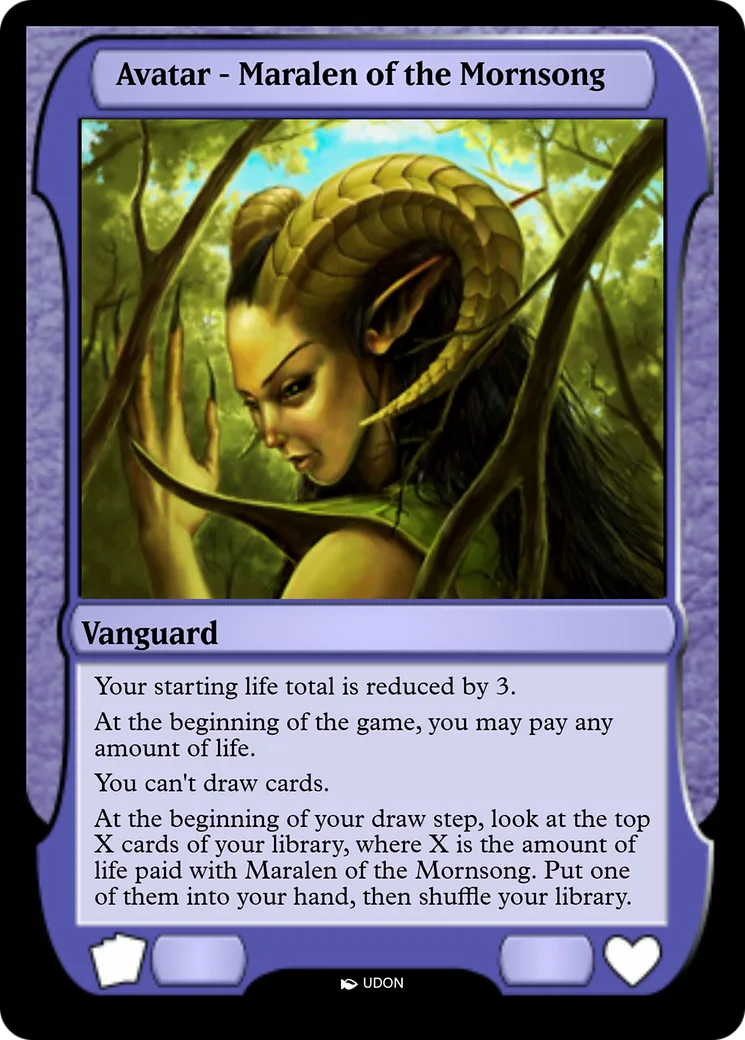 Avatar - Maralen of the Mornsong