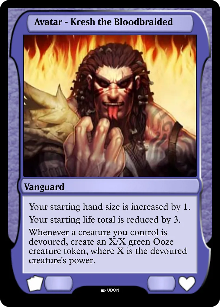 Avatar - Kresh the Bloodbraided