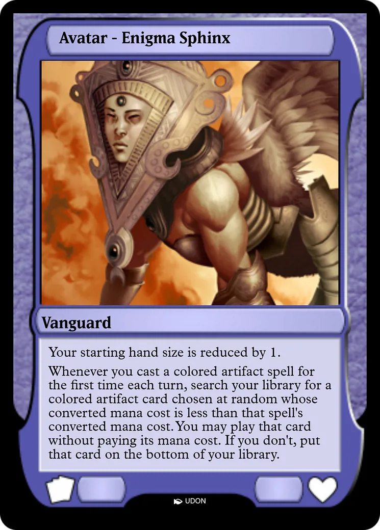 Avatar - Enigma Sphinx