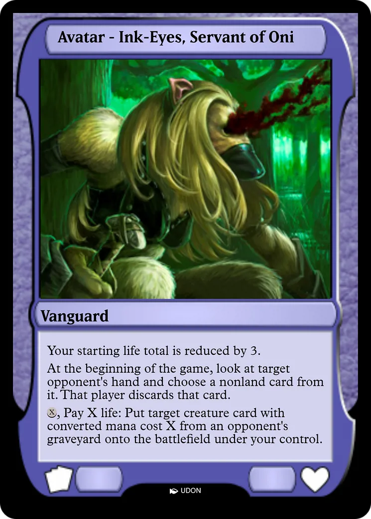 Avatar - Ink-Eyes, Servant of Oni