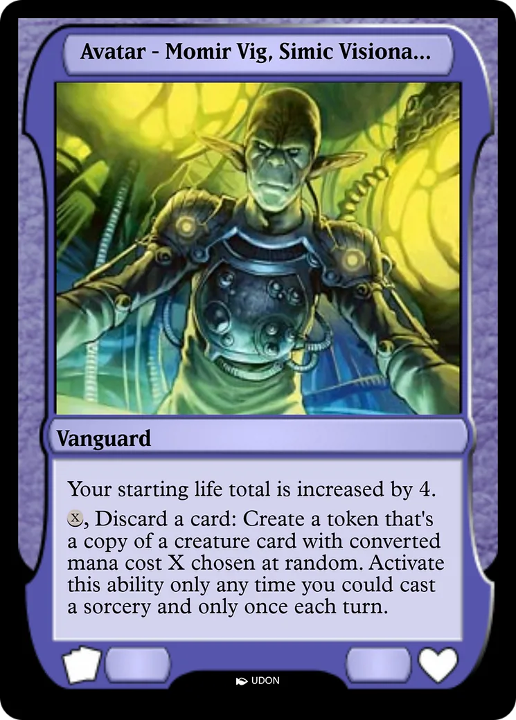 Avatar - Momir Vig, Simic Visionary (Alt.)
