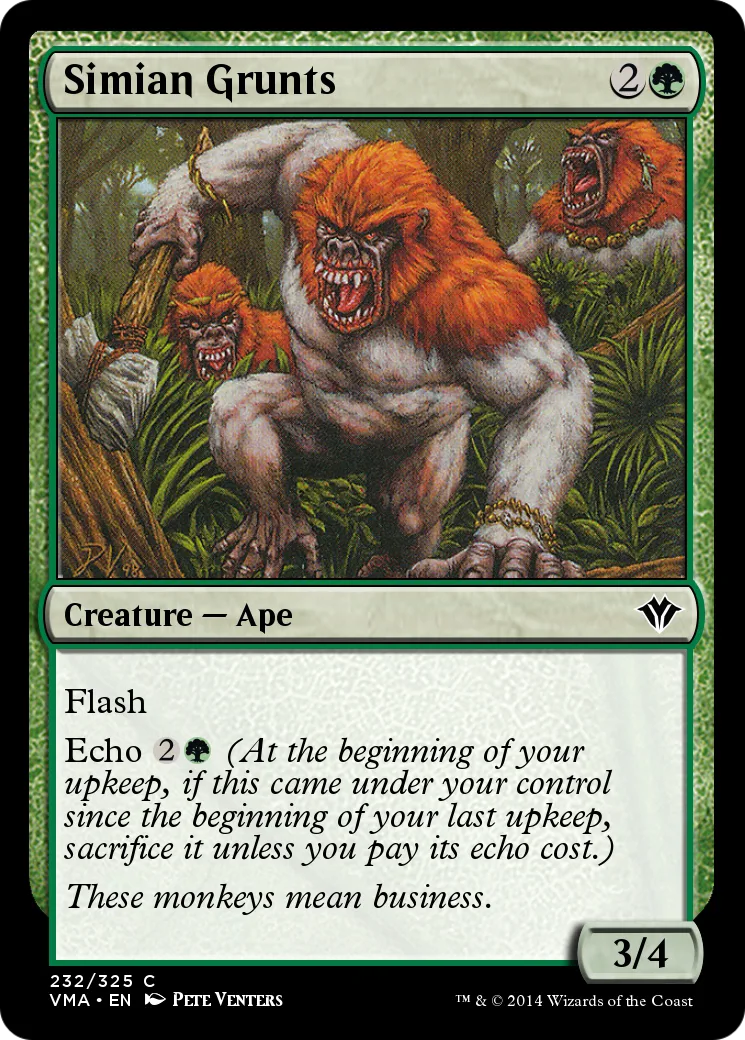 Simian Grunts